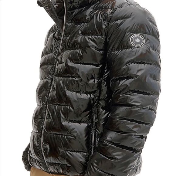 NOIZE
Shiny Chevron Quilted Puffer Jacket size XXL, NWT - Picture 3 of 10